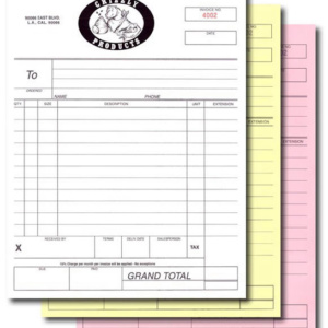 Carbonless / NCR Forms
